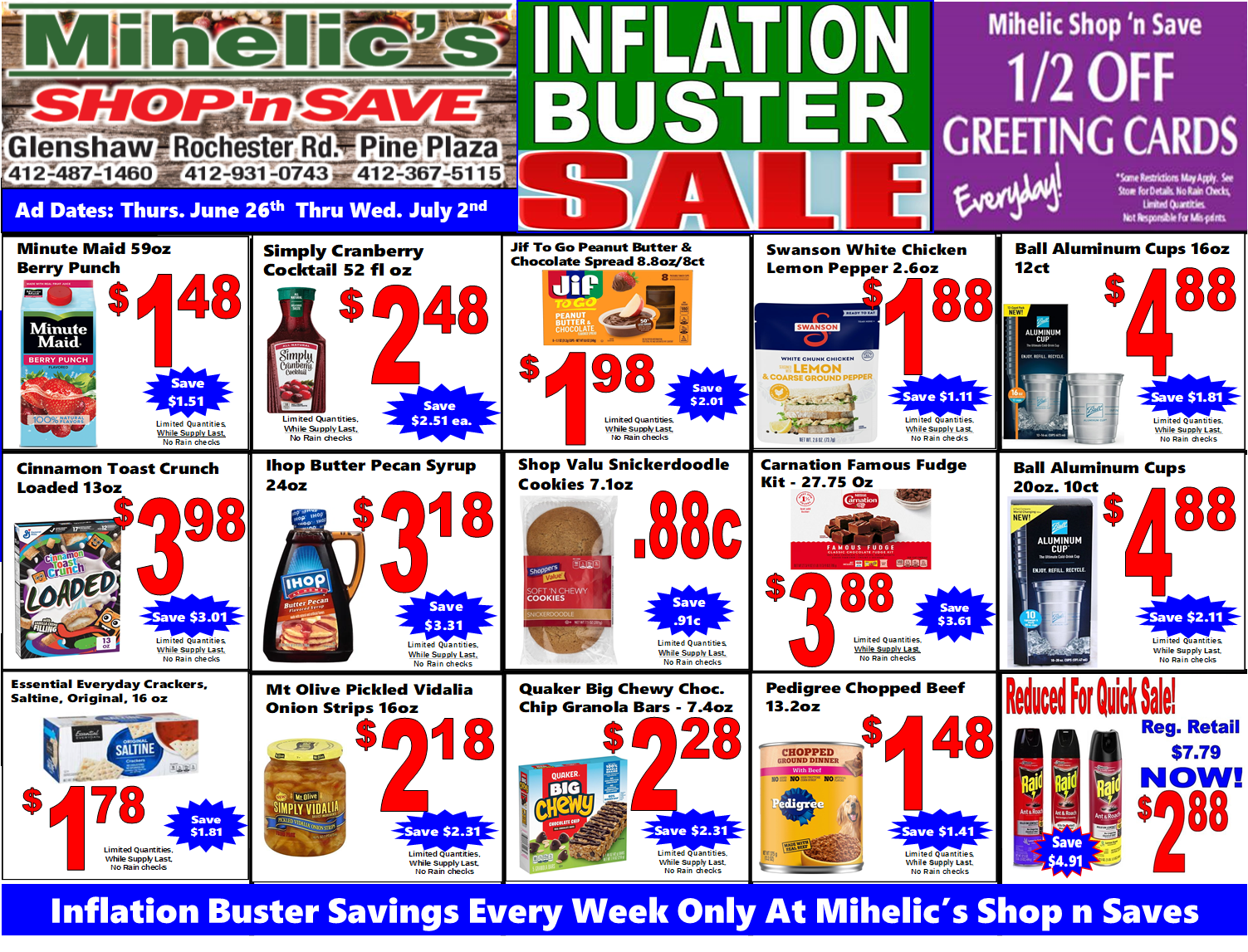 Inflation Buster Savings