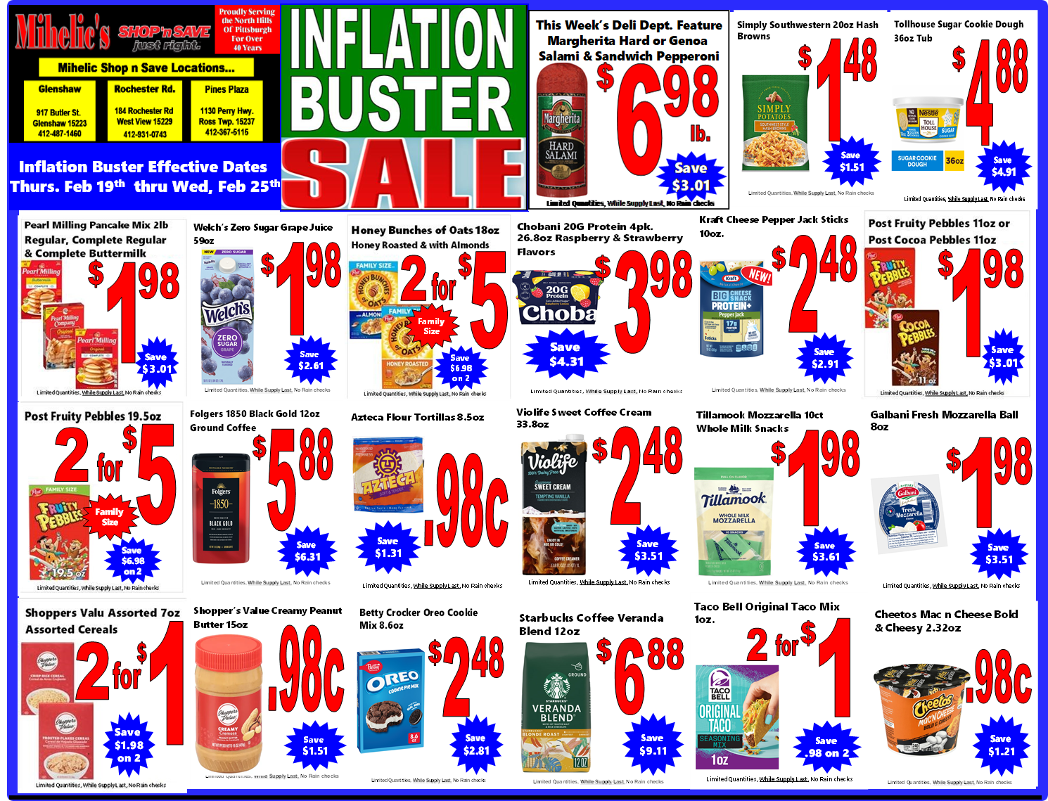 Inflation Buster Feature