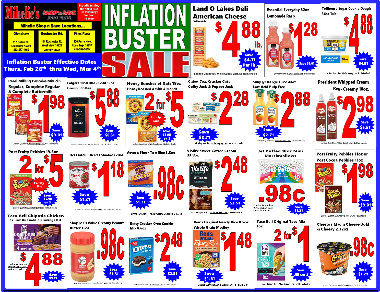 Inflation Buster Feature