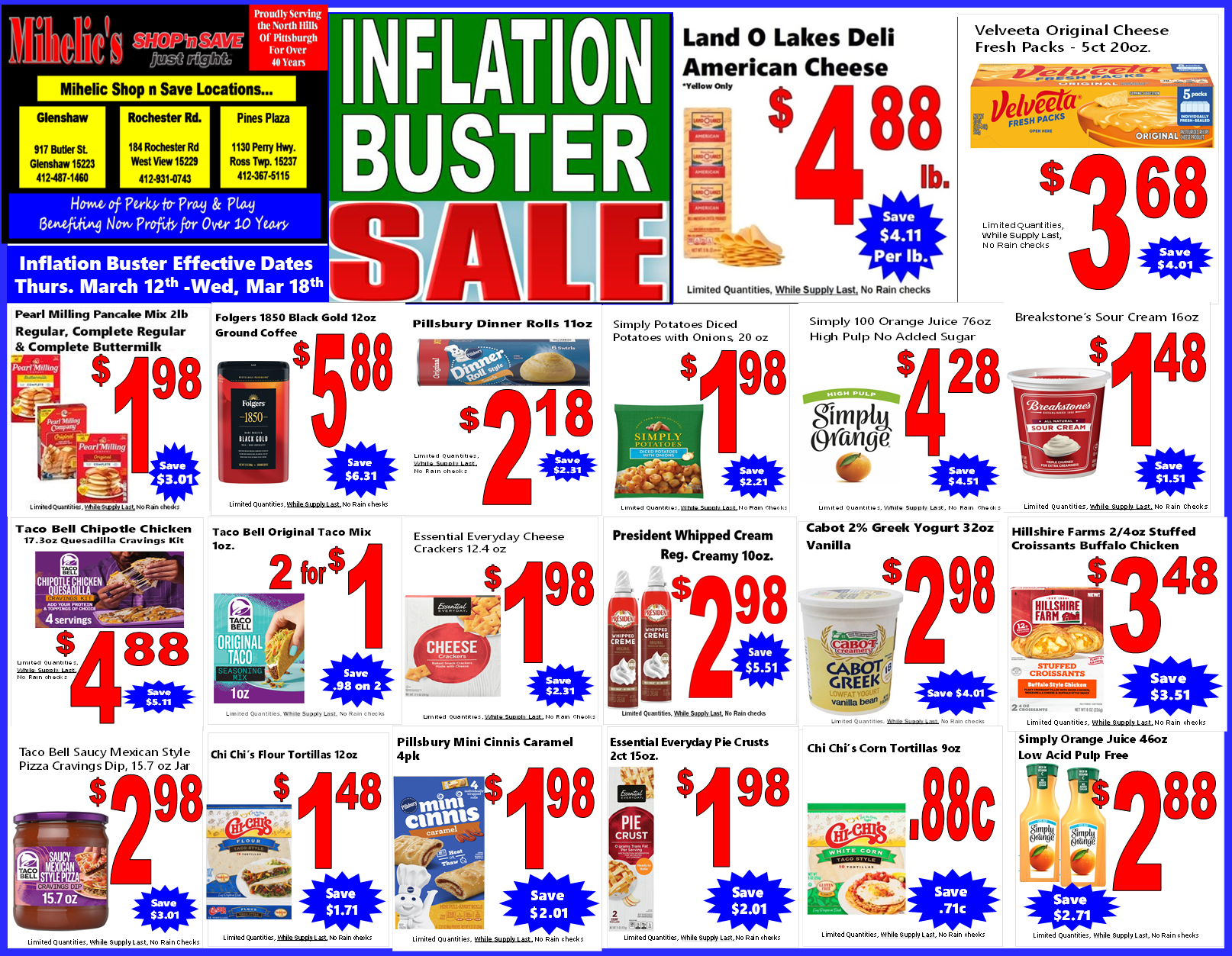 Inflation Buster Feature