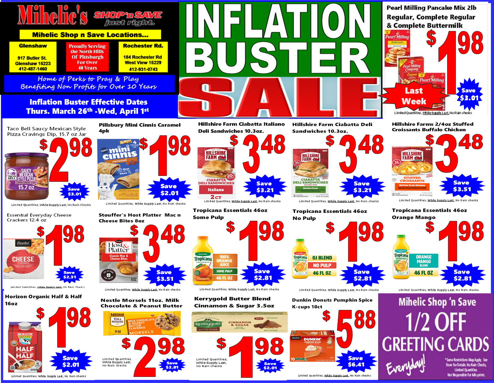 Inflation Buster Feature
