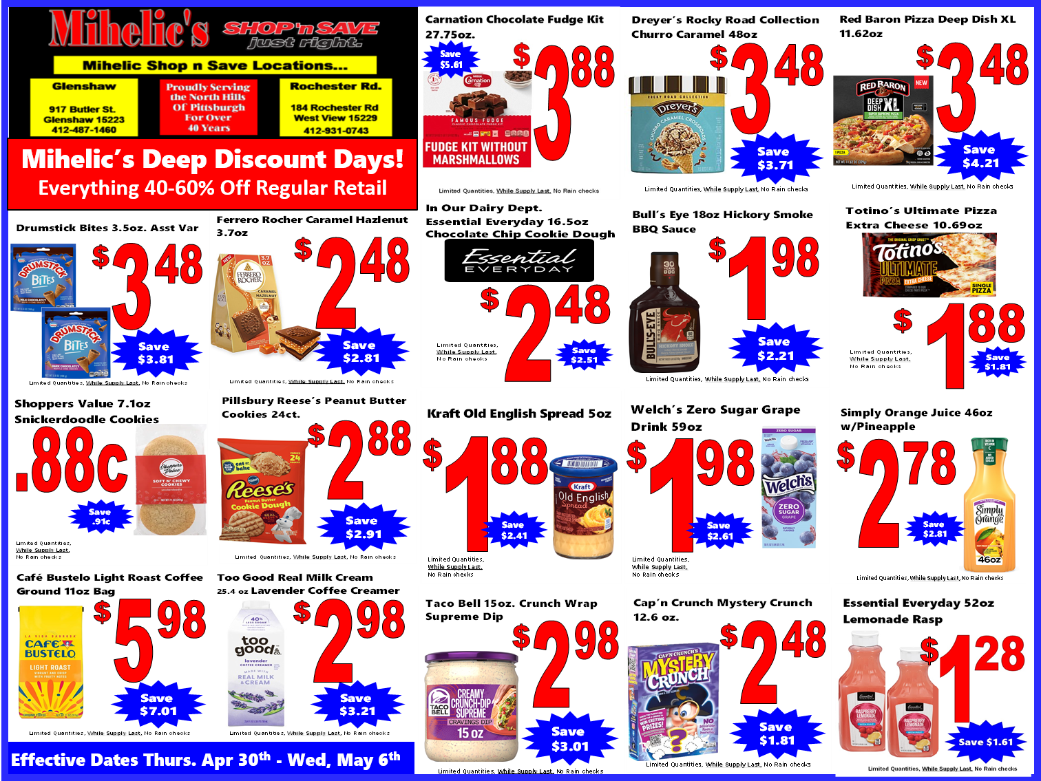 Deep Discount Days