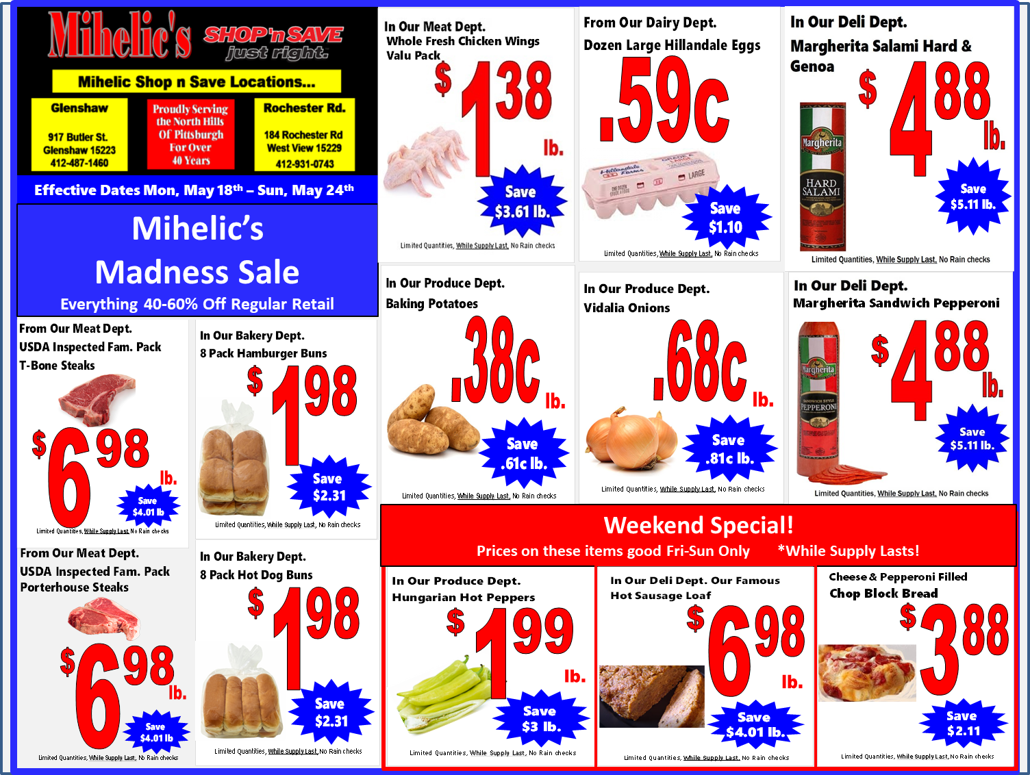 Monday Madness Ad