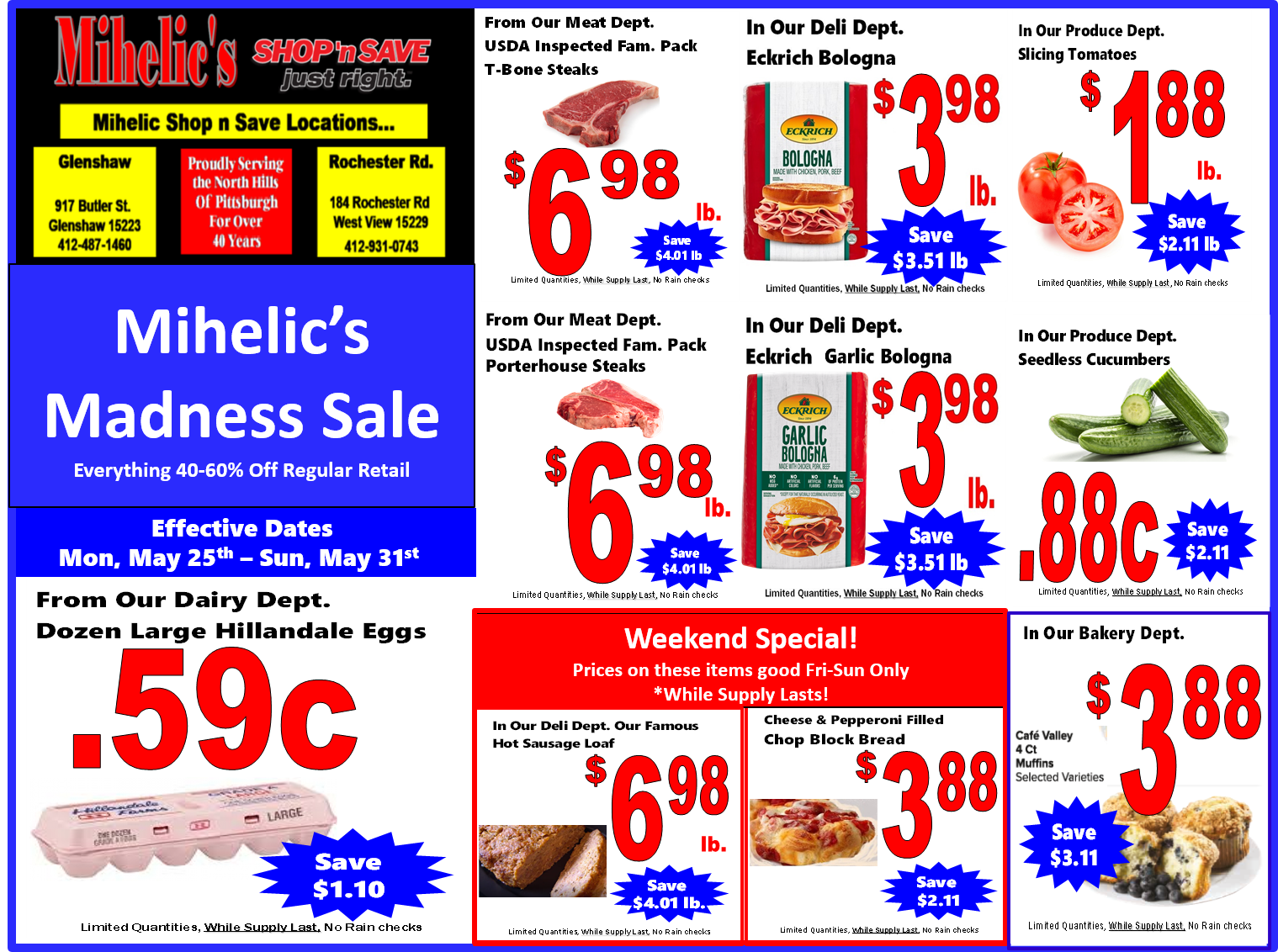 Monday Madness Ad