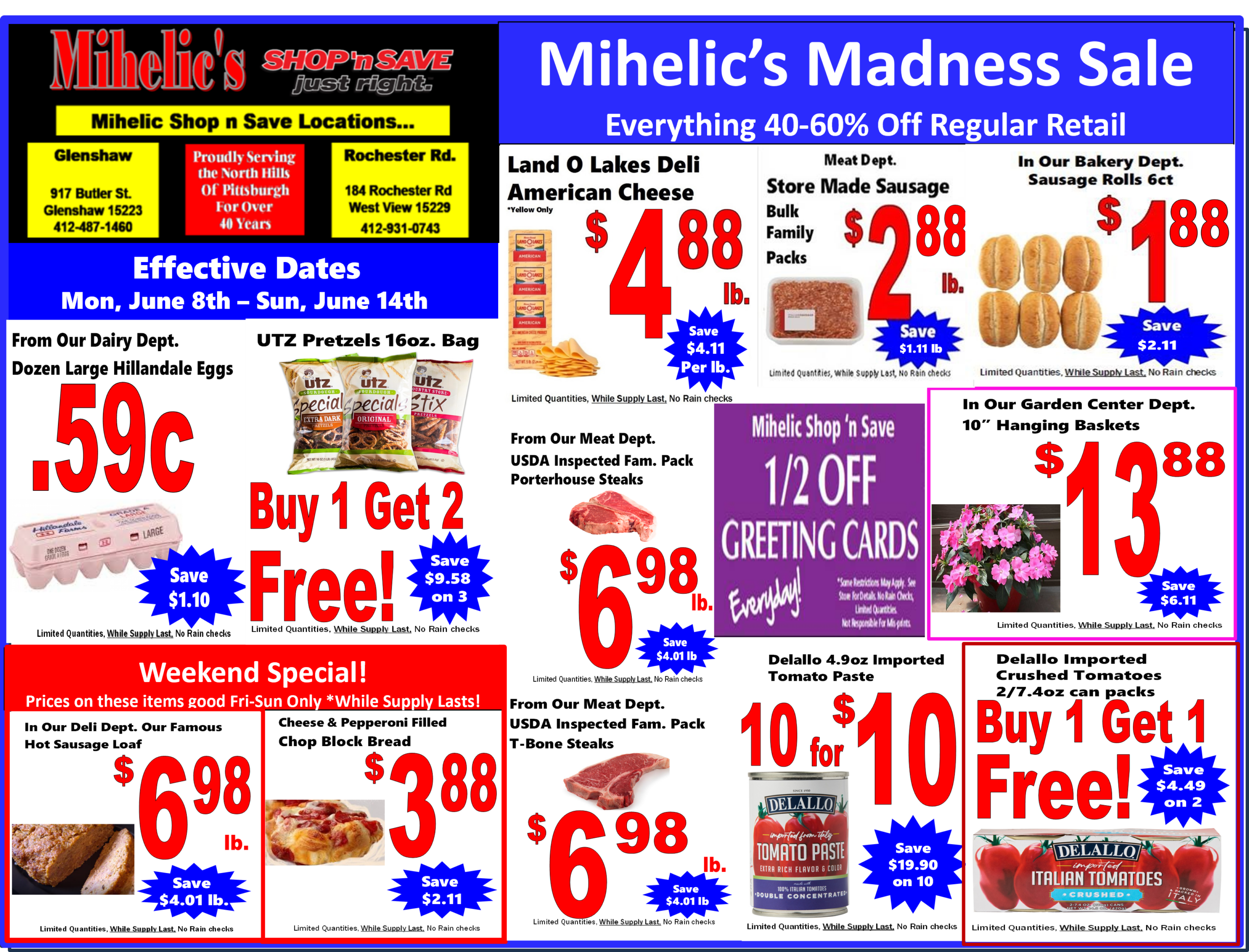 Monday Madness Ad