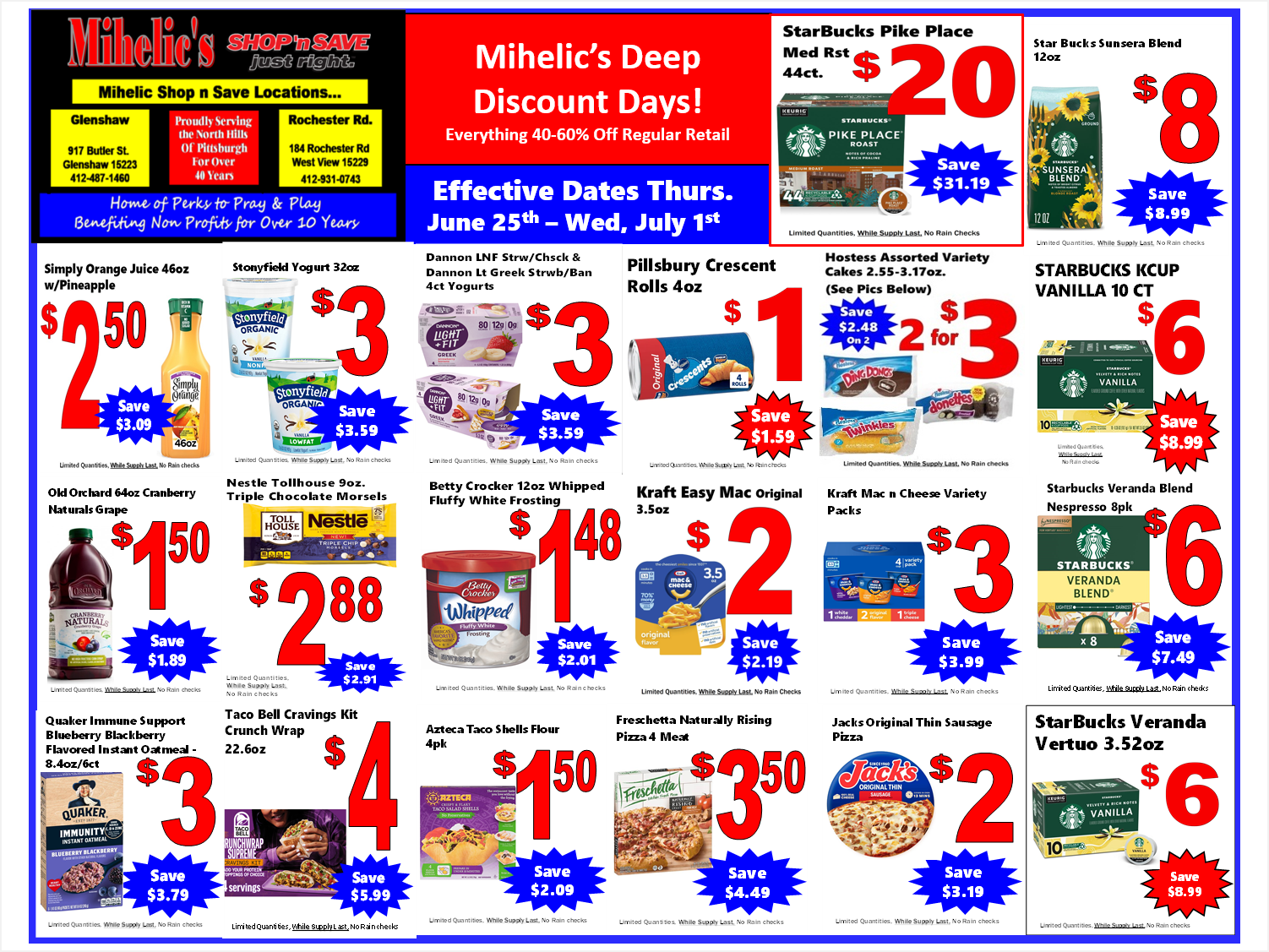 Deep Discount Days