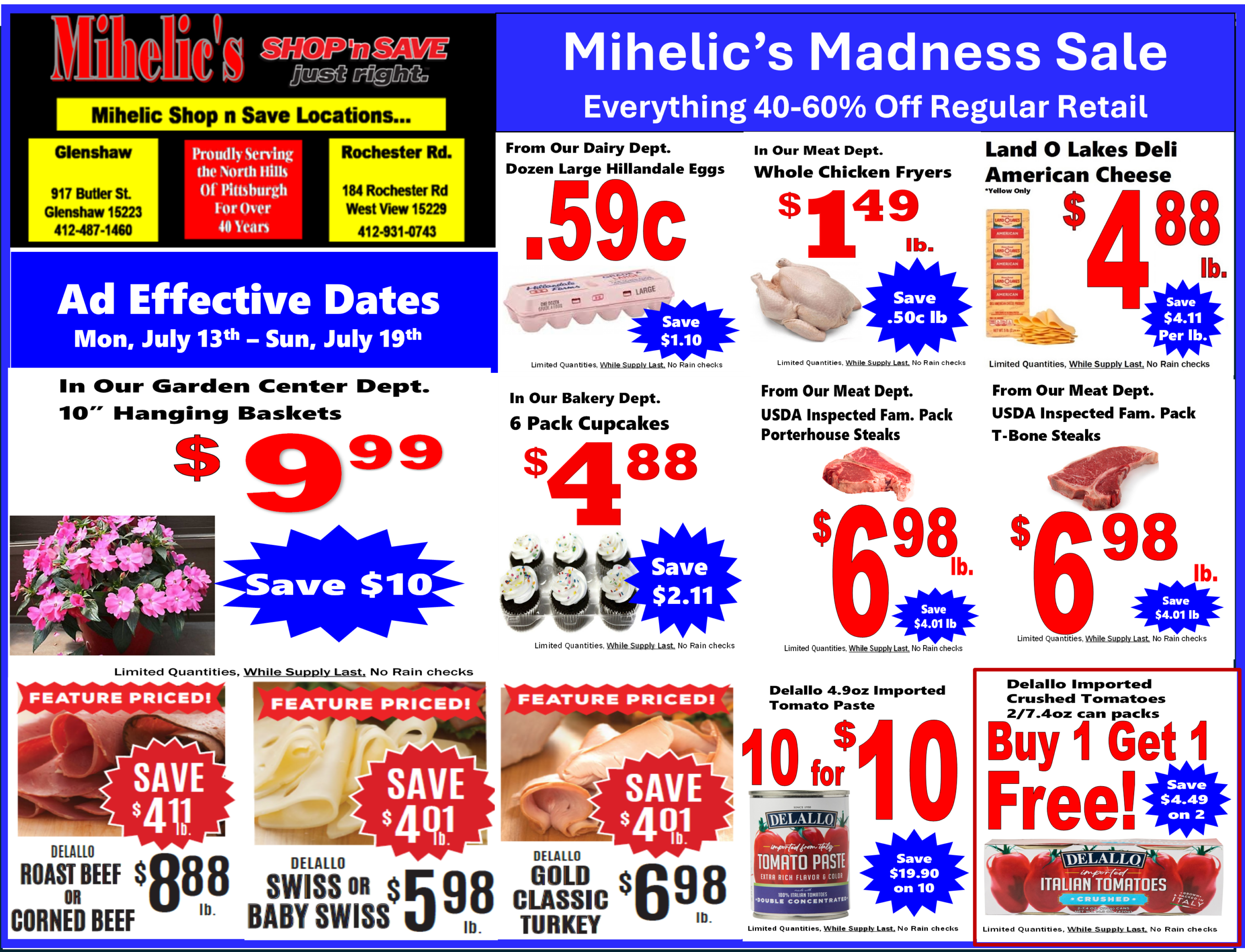 Monday Madness Ad