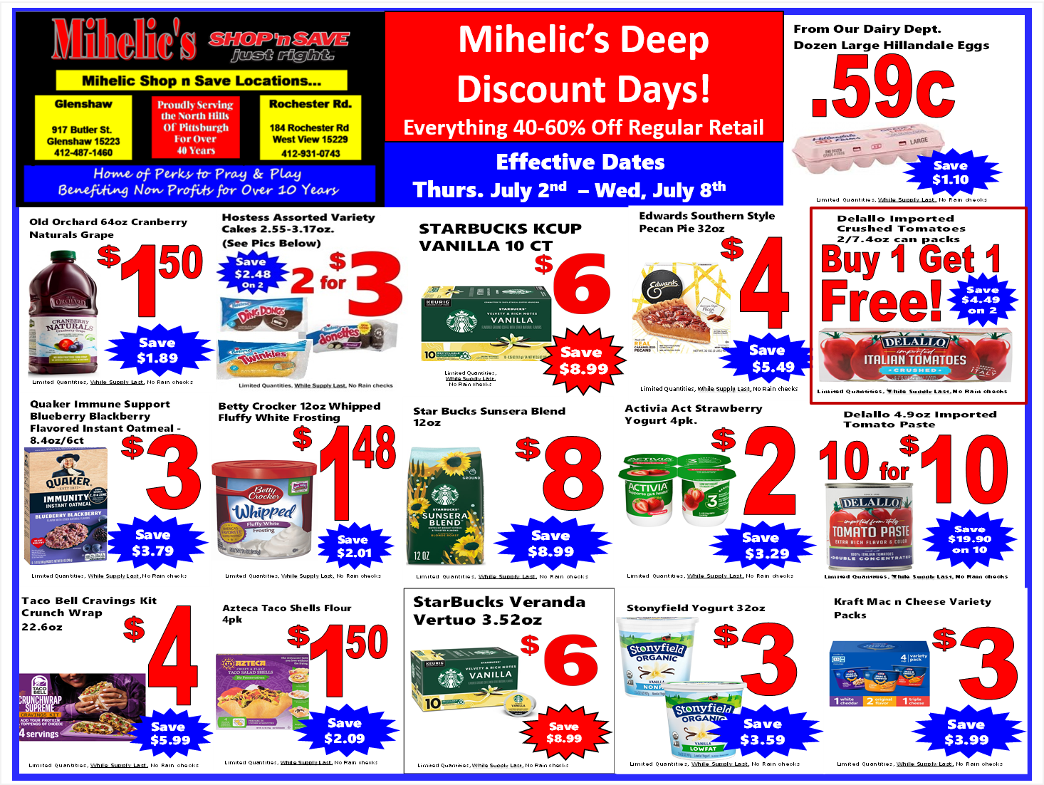 Deep Discount Days