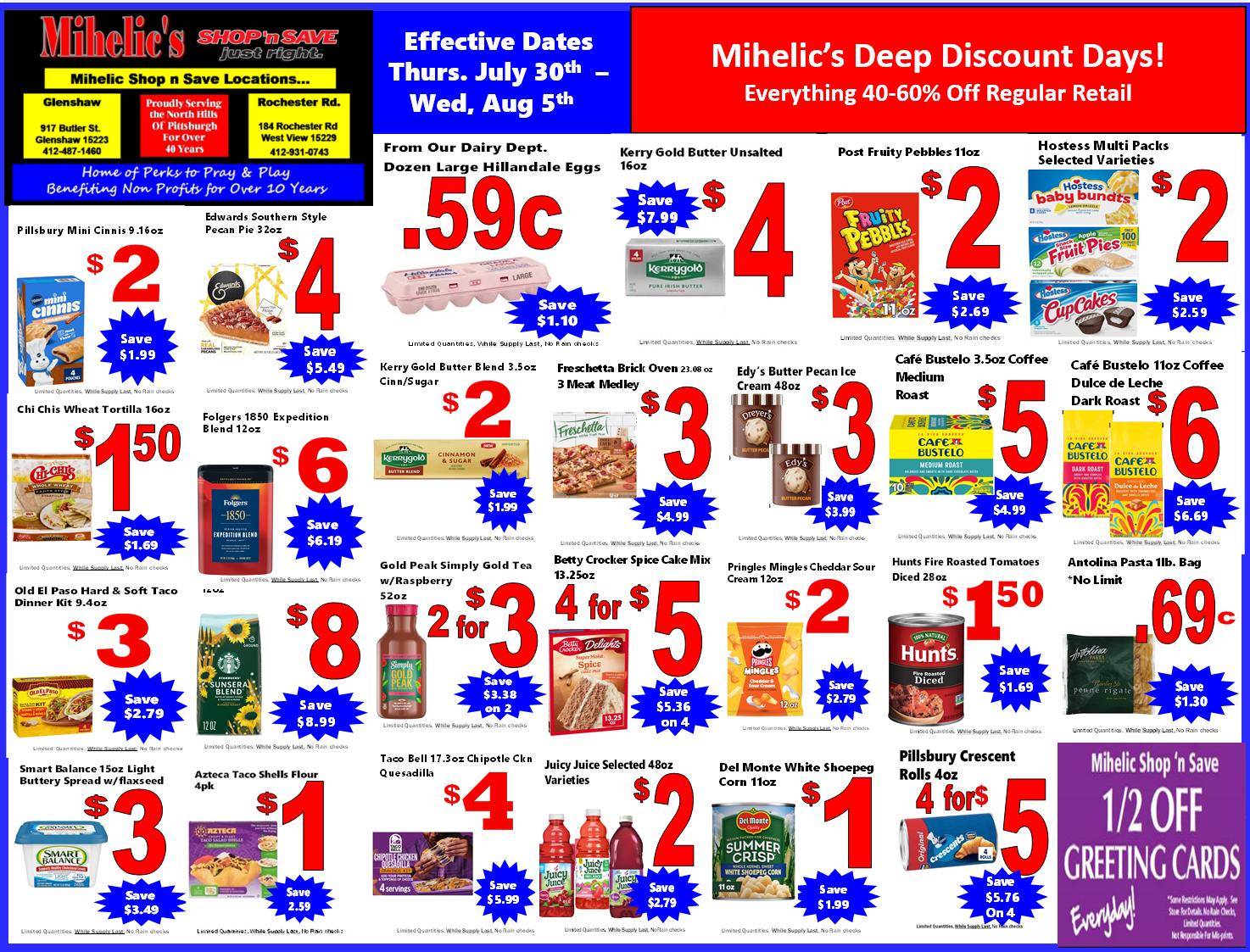 Deep Discount Days
